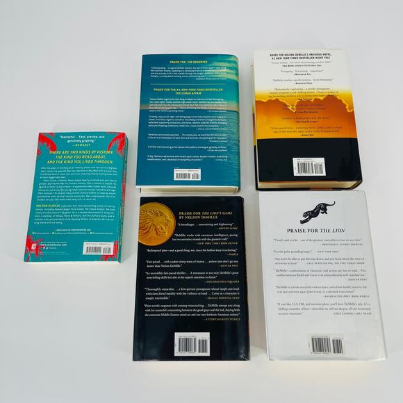 The Cuban Affair, The Deserter, The Lion, The Panther & Wild Fire Nelson DeMille - Picture 9 of 9